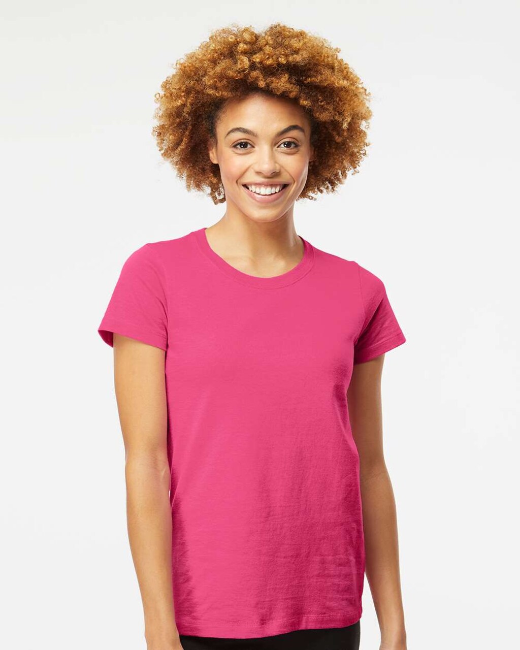 Women’s Soft Touch Crewneck T-Shirt for Casual, Work & Everyday Comfort Wear